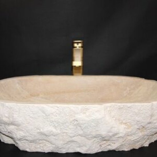 Solid Travertine Sink