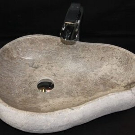 Solid Travertine Sink