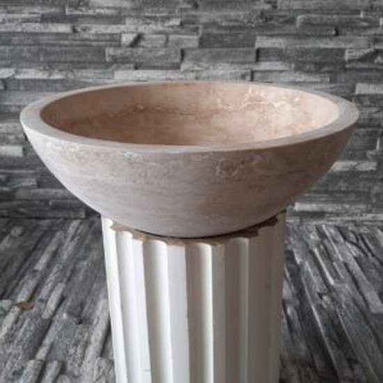 Solid Travertine Sink